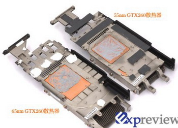 NVIDIA GeForce GTX 260 55 vs 65m